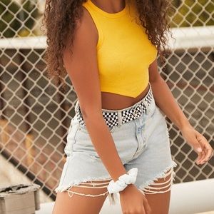 NWT F21 distressed mom shorts | Light-wash | Size: 27